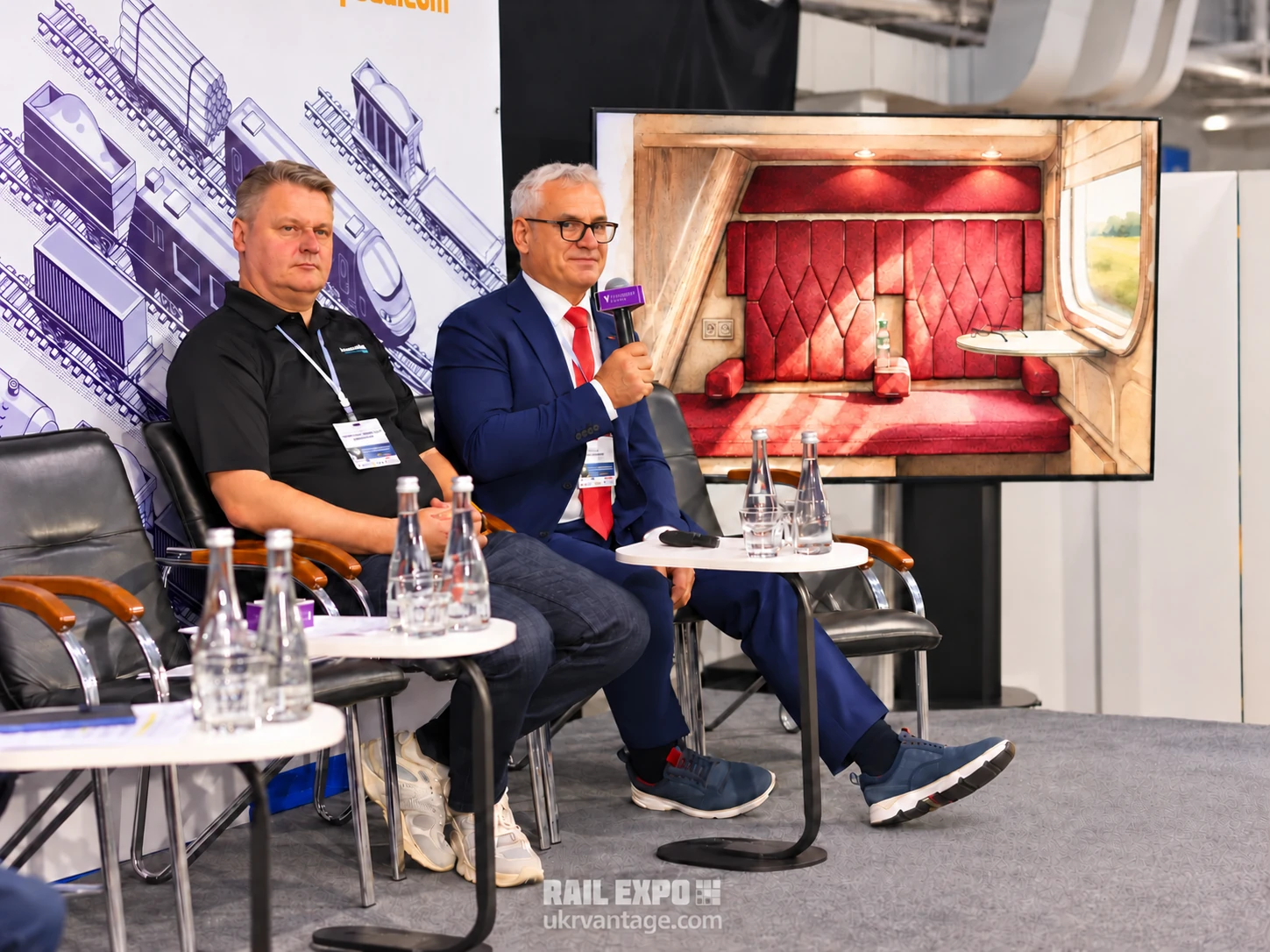 Ігор Теличко під час панельного обговорення EasyTop на Rail Expo 2026