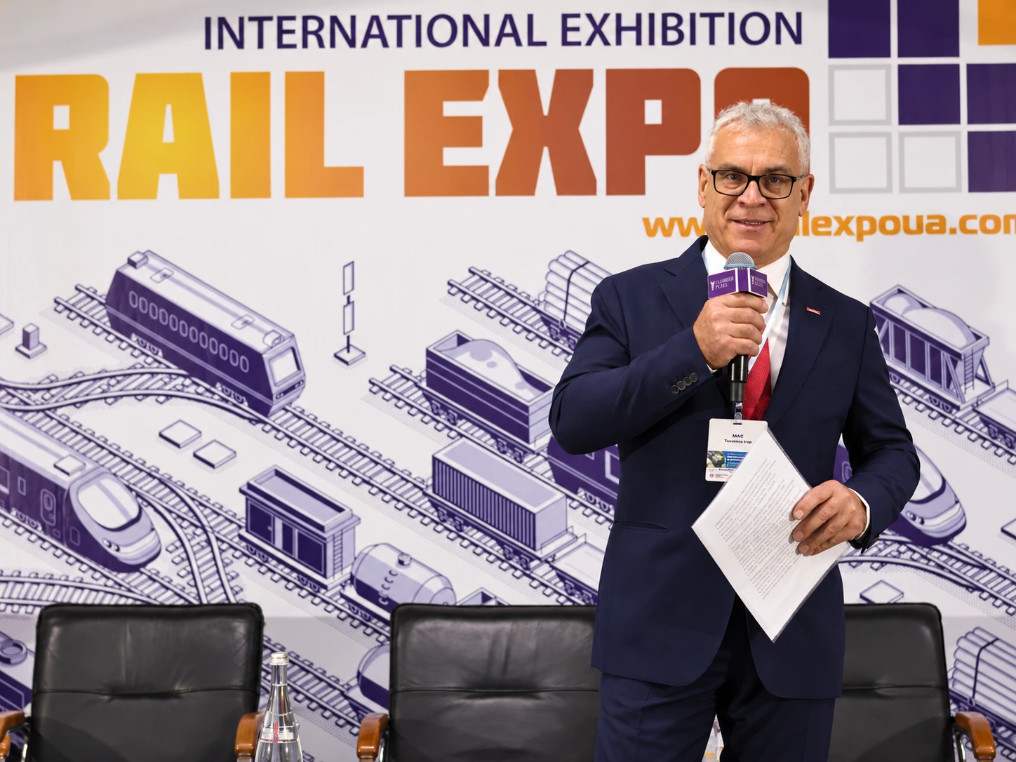 Ігор Теличко представляє EasyTop на Rail Expo 2026
